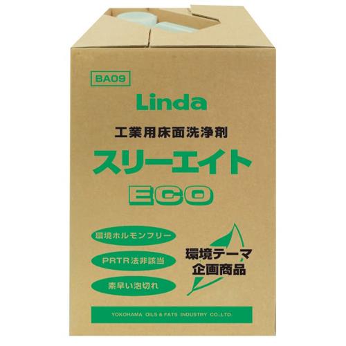 エスコ EA922AJ-17C 18kg工業用床面洗浄剤(アルカリ性) 1個（ご注文単位1個）【直送品】