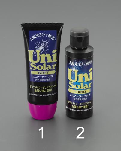 エスコ EA934HB-1 100g補修ジェル(UV硬化/ソフト) 1個（ご注文単位1個）【直送品】