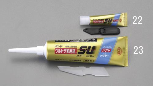 エスコ EA935B-22 10gウルトラ多用途接着剤(ソフト/クリヤー) 1個（ご注文単位1個）【直送品】