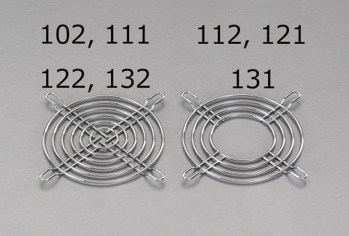 エスコ EA940DY-132[120mmファン用]フィンガーガード(吸込・吐出側兼用) 1個（ご注文単位1個）【直送品】