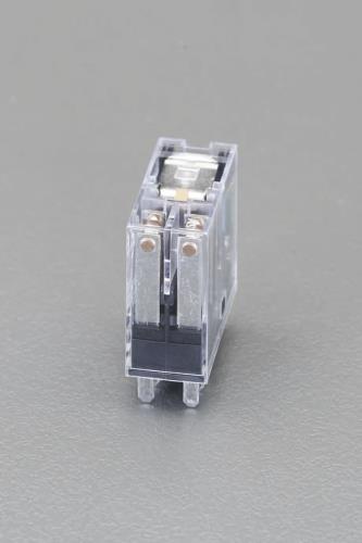 エスコ EA940MP-93 DC24V/2c/5A［LED付]リレー(スリムタイプ) 1個（ご注文単位1個）【直送品】