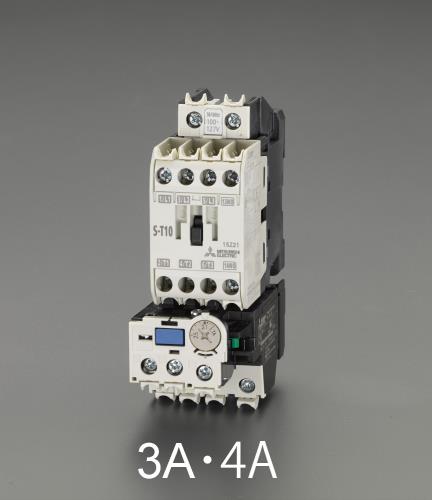 エスコ EA940MV-11A 200V/200V・0.1kW電磁開閉器(非可逆) 1個（ご注文単位1個）【直送品】