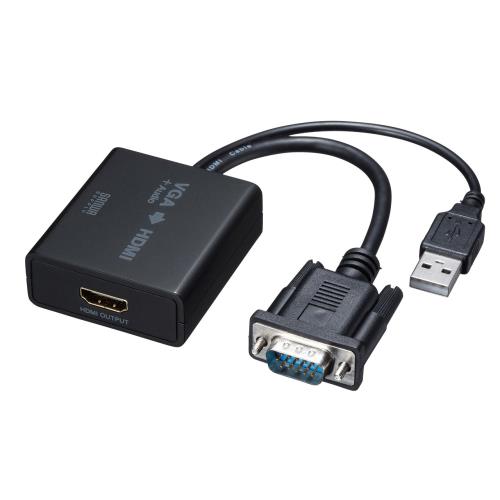 エスコ EA940P-90[VGA-HDMI]変換コンバーター 1個（ご注文単位1個）【直送品】