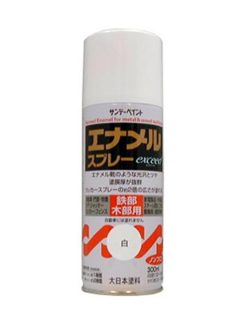 エスコ EA942EM-21 300mlエナメルスプレー(白) 1個（ご注文単位1個）【直送品】