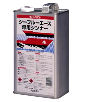 エスコ EA942EN-36 4.0L船舶用塗料専用シンナー(うすめ液) 1個（ご注文単位1個）【直送品】