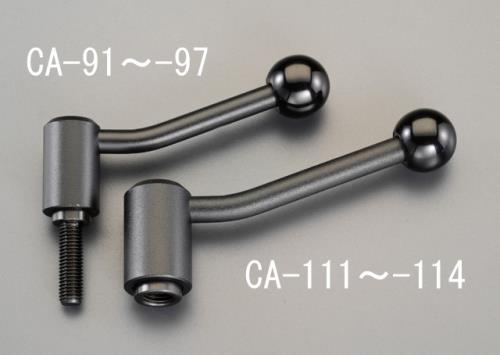 エスコ EA948CA-91 M10x30mm［スチール製]雄ねじテンションレバー 1個（ご注文単位1個）【直送品】