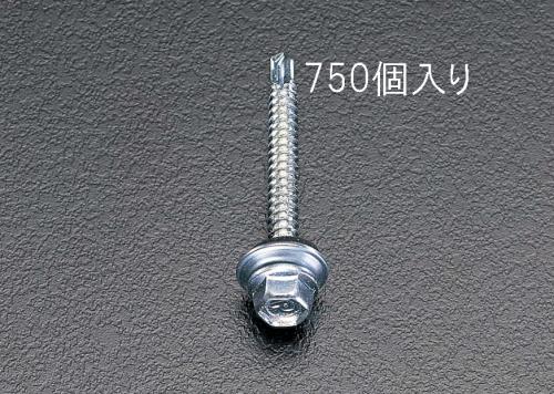 エスコ EA949EF-51 5x19mm六角頭ピアスビス(シール付/750本) 1個（ご注文単位1個）【直送品】