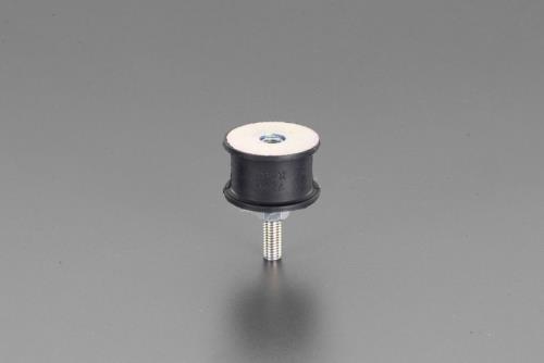 エスコ EA949HS-92 M5x12mm/15mm［丸形]防振ゴム 1個（ご注文単位1個）【直送品】