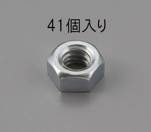 エスコ EA949LS-815 W3/16x1.6六角ナット(ユニクロメッキ/41個) 1個（ご注文単位1個）【直送品】