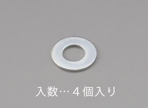 エスコ EA949LX-120 M20平ワッシャー(JIS/ユニクロ/4枚) 1個（ご注文単位1個）【直送品】