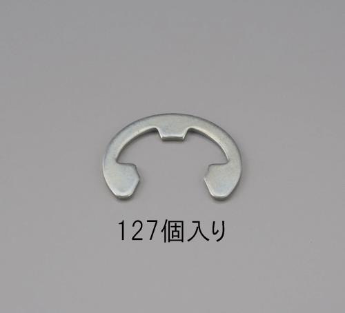 エスコ EA949PB-2.5 2.5mmEリング(三価クロメート/127個) 1個（ご注文単位1個）【直送品】