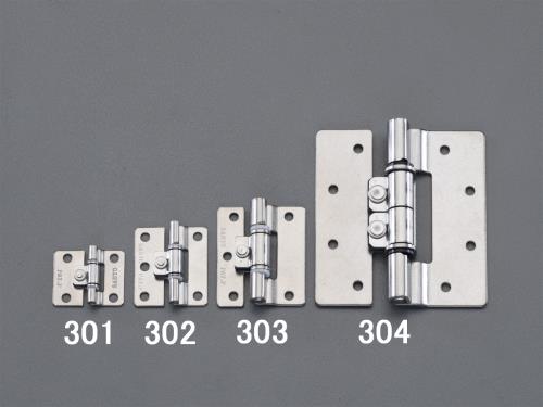 エスコ EA951BY-302 40x35mmトルクヒンジ(ステンレス製) 1個（ご注文単位1個）【直送品】