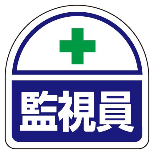 エスコ EA983RH-41 35x35mm識別バンド用ステッカー(監視員/2枚) 1個（ご注文単位1個）【直送品】