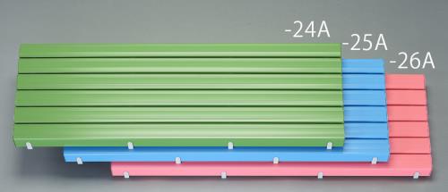 エスコ EA997RJ-24A 600x1200mmすのこ(プラスチック製/グリーン) 1個（ご注文単位1個）【直送品】