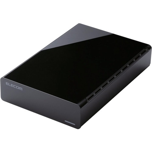 トラスコ中山 エレコム ELECOM Desktop Drive USB3.0 4TB Black 130-8751  (ご注文単位1個) 【直送品】