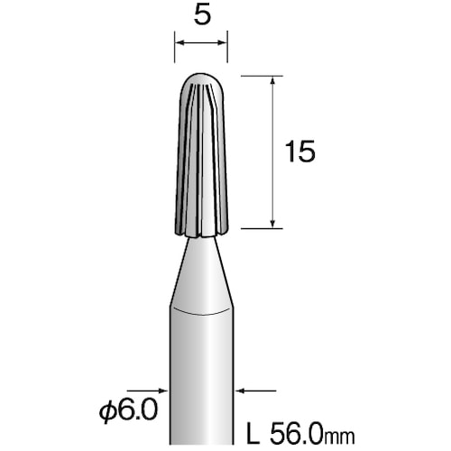 トラスコ中山 ミニモ ラバーホルダー 先丸 φ7用 (2本入)（ご注文単位1袋）【直送品】