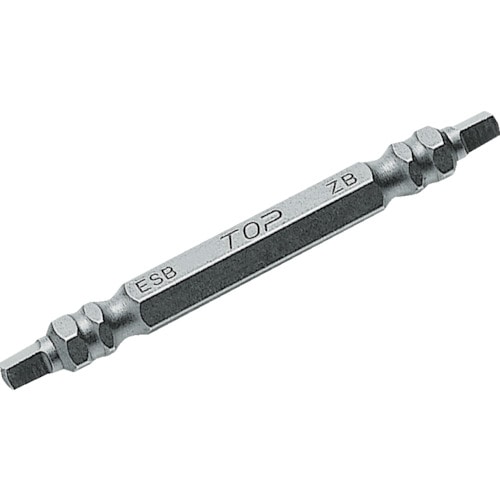 トラスコ中山 TOP 電動ドリル用四角ビット 3.5X65mm（ご注文単位1パック）【直送品】