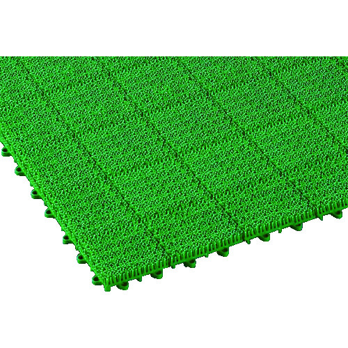 トラスコ中山 コンドル ジョイント型人工芝 エバック若草ユニットE 本駒（ご注文単位1枚）【直送品】