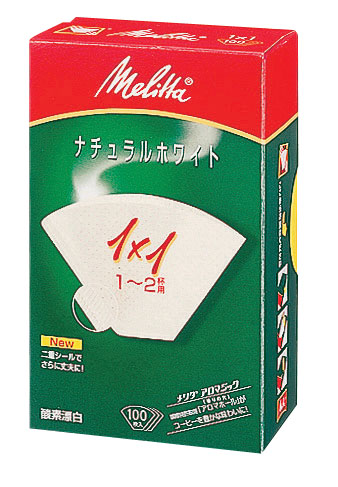 メリタ　アロマジック　Nホワイトペーパー 1×1G（100枚入） 1箱（ご注文単位1箱）【直送品】