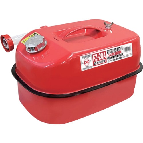 トラスコ中山 メルテック ガソリン携行缶20L 632-9892  (ご注文単位1缶) 【直送品】