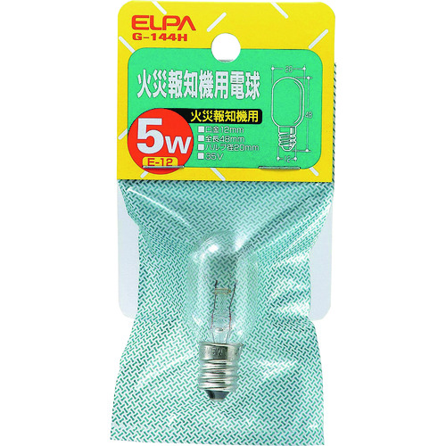 トラスコ中山 ELPA 火災報知器用電球（ご注文単位1個）【直送品】