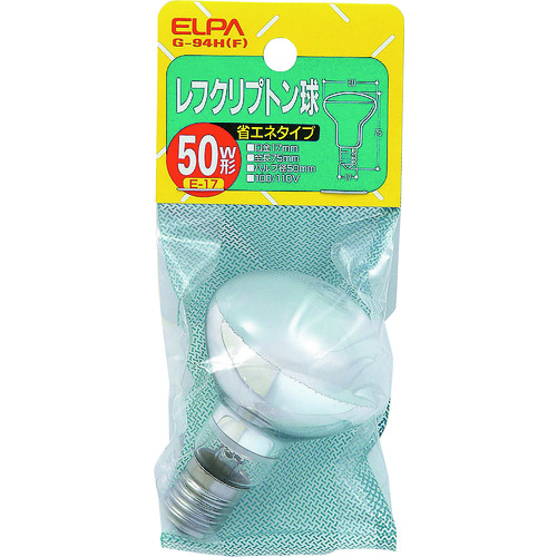 トラスコ中山 ELPA レフクリプトン球（ご注文単位1個）【直送品】