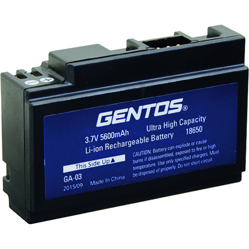 トラスコ中山 GENTOS 専用充電池 GA-03（ご注文単位1個）【直送品】