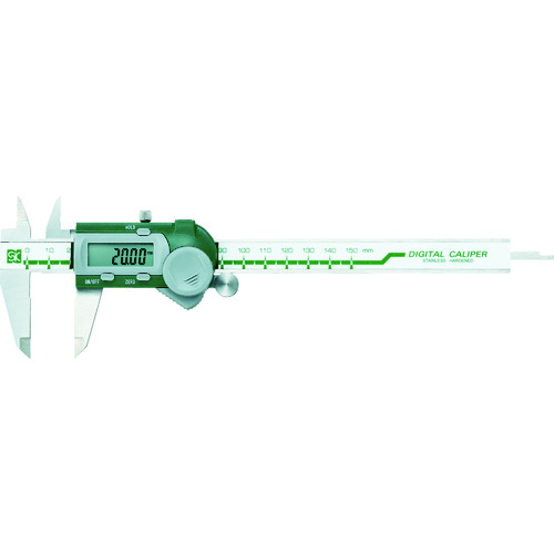 トラスコ中山 SK デジタルノギス 測定範囲mm150 最小表示0.01mm　114-4597（ご注文単位1本）【直送品】