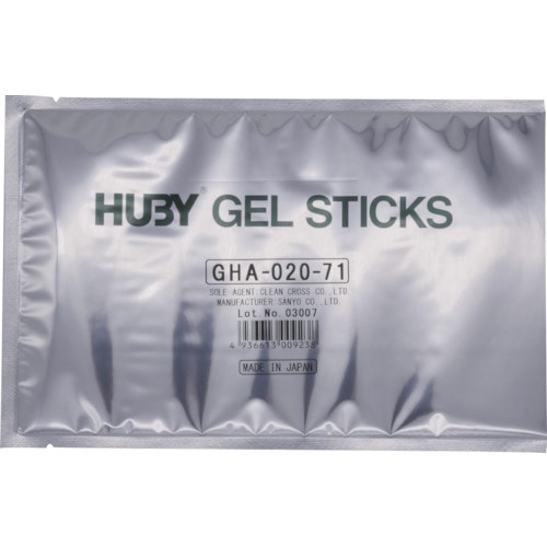 トラスコ中山 HUBY GEL STICKS Φ2.0mmX71mm（ご注文単位1袋）【直送品】