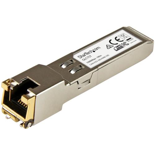 トラスコ中山 スターテック SFP＋モジュール／Cisco製品GLC－T互換／1000BASE－T準拠銅線トランシーバー 572-3266  (ご注文単位1箱) 【直送品】