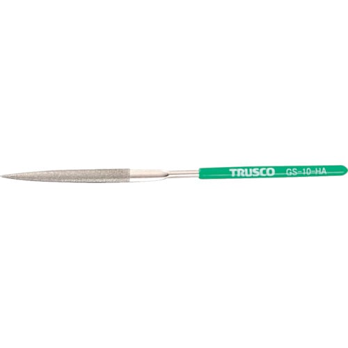 トラスコ中山 TRUSCO ダイヤモンドヤスリ 精密用#170 半丸 1本入 全長140mmX刃長50mm(10本組サイズ)（ご注文単位1本）【直送品】