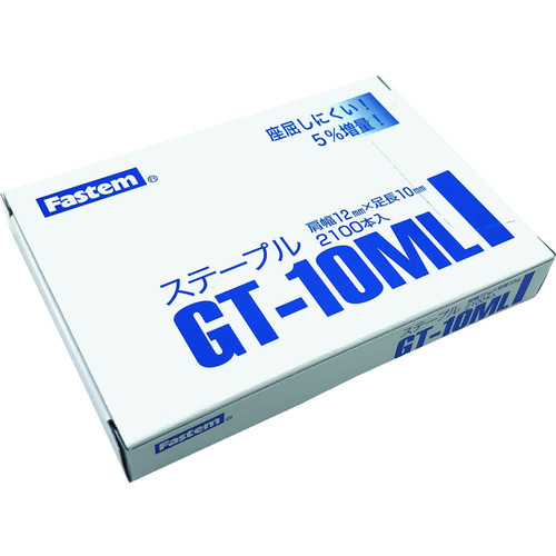 トラスコ中山 タチカワ ガンタッカ＆ハンマータッカ用ステ-プル 2100本入り（ご注文単位1箱）【直送品】