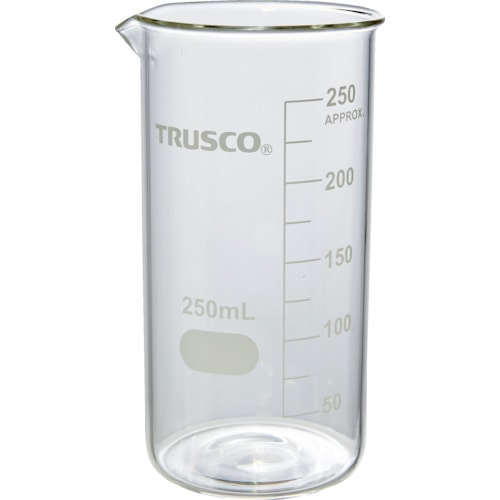 トラスコ中山 TRUSCO トールビーカー 250ml（ご注文単位1個）【直送品】