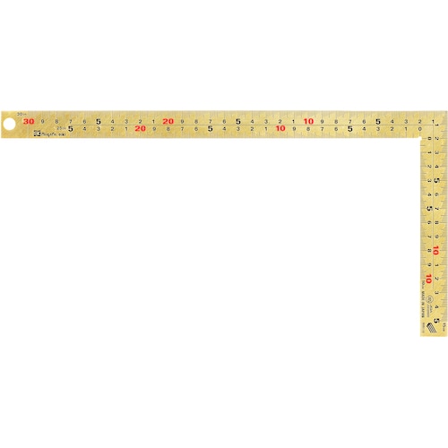 トラスコ中山 SK 金曲尺 30cm 快段目盛 薄手広巾 568-0127  (ご注文単位1個) 【直送品】