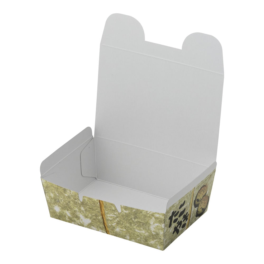 たこ焼きBOX　縄（100枚入） 184378　小 1袋（ご注文単位1袋）【直送品】