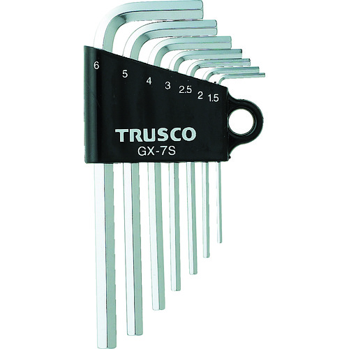 トラスコ中山 TRUSCO 六角棒レンチセット 7本組（ご注文単位1セット）【直送品】