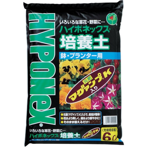 トラスコ中山 ハイポネックス 培養土鉢プランター用 (1袋入)　818-9320（ご注文単位1個）【直送品】