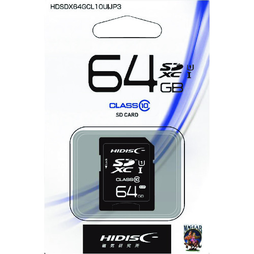 トラスコ中山 ハイディスク SD64GB（ご注文単位1個）【直送品】