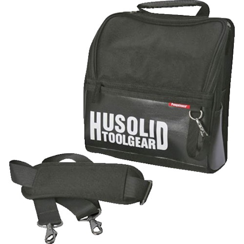 トラスコ中山 ペンギンエース HUSOLID TOOLGEAR 工具バッグ(肩掛けバッグ)（ご注文単位1個）【直送品】