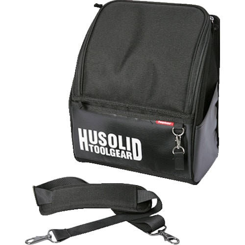 トラスコ中山 ペンギンエース HUSOLID TOOLGEAR 工具バッグ(斜めがけリュック)（ご注文単位1個）【直送品】