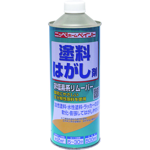 トラスコ中山 ニッぺ 塗料はがし剤 500ml HUW001-500（ご注文単位1本）【直送品】