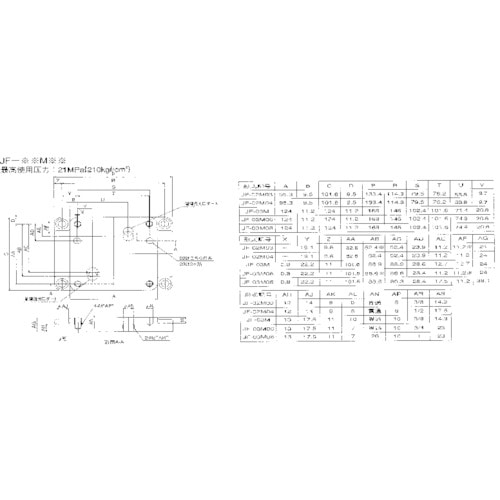 トラスコ中山 ダイキン サブプレート 接続口径Rc3/8　101-5699（ご注文単位1個）【直送品】