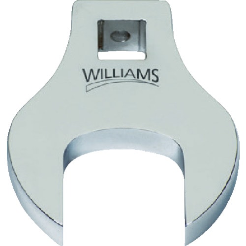 トラスコ中山 WILLIAMS 3/8ドライブ クローフットレンチ 23mm（ご注文単位1個）【直送品】