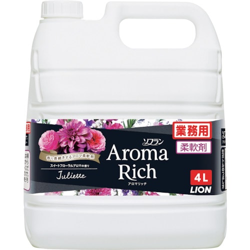 トラスコ中山 ライオン ソフランアロマリッチ ジュリエット4L（ご注文単位1本）【直送品】