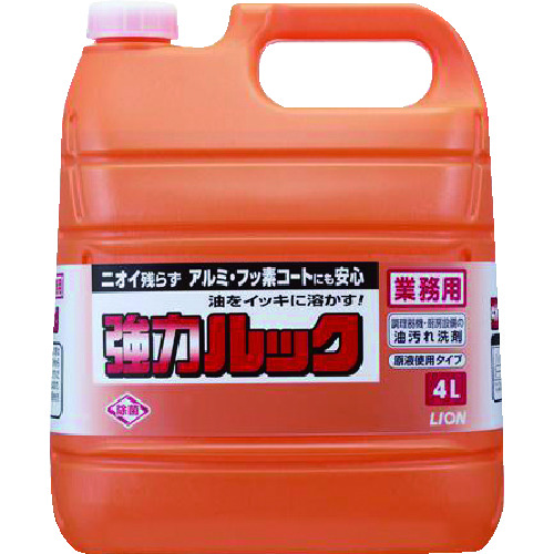 トラスコ中山 ライオン 業務用強力ルック4L（ご注文単位1個）【直送品】