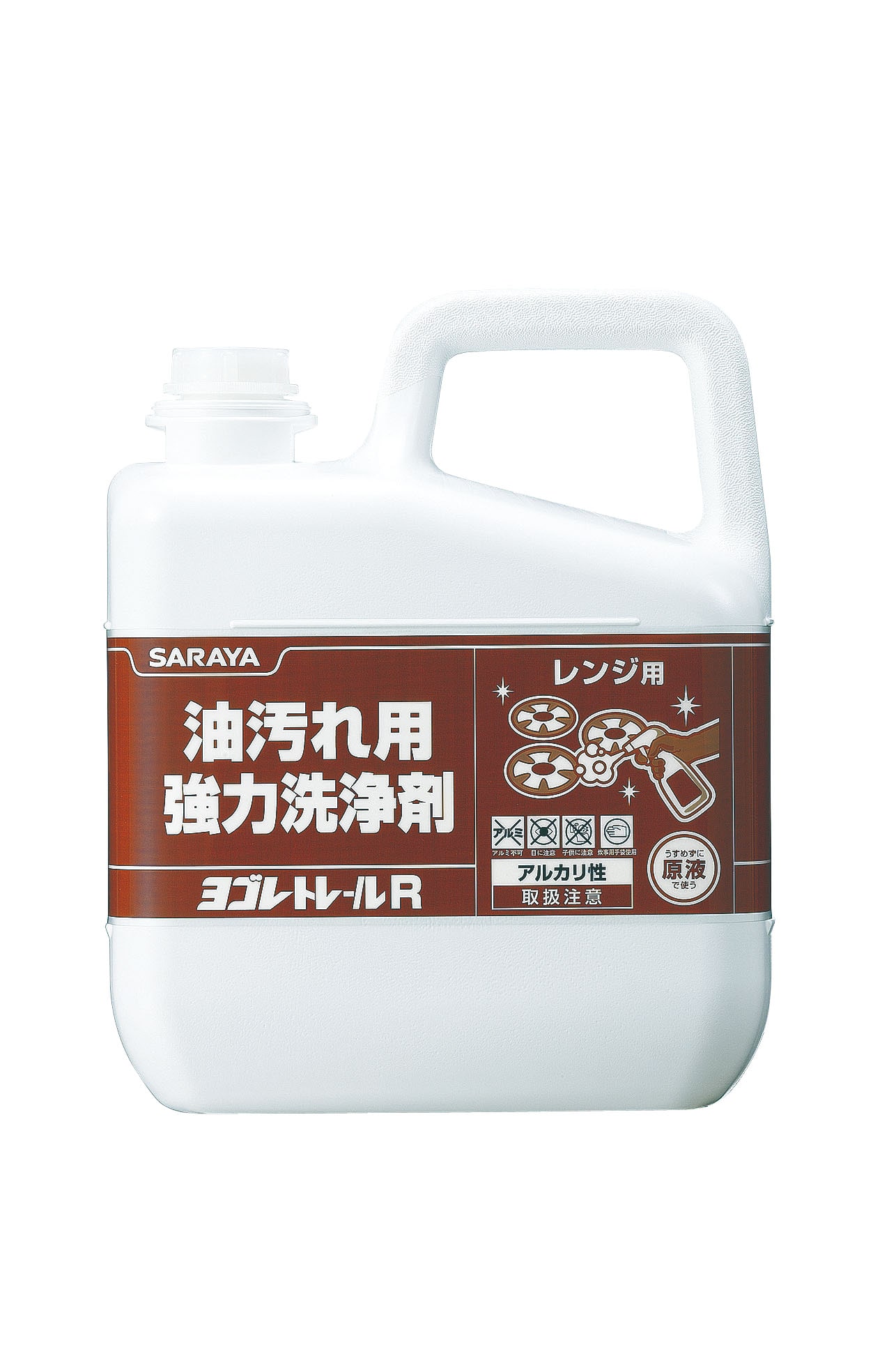 レンジ用強力洗浄剤　ヨゴレトレールR HYPER　　5kg 1個（ご注文単位1個）【直送品】