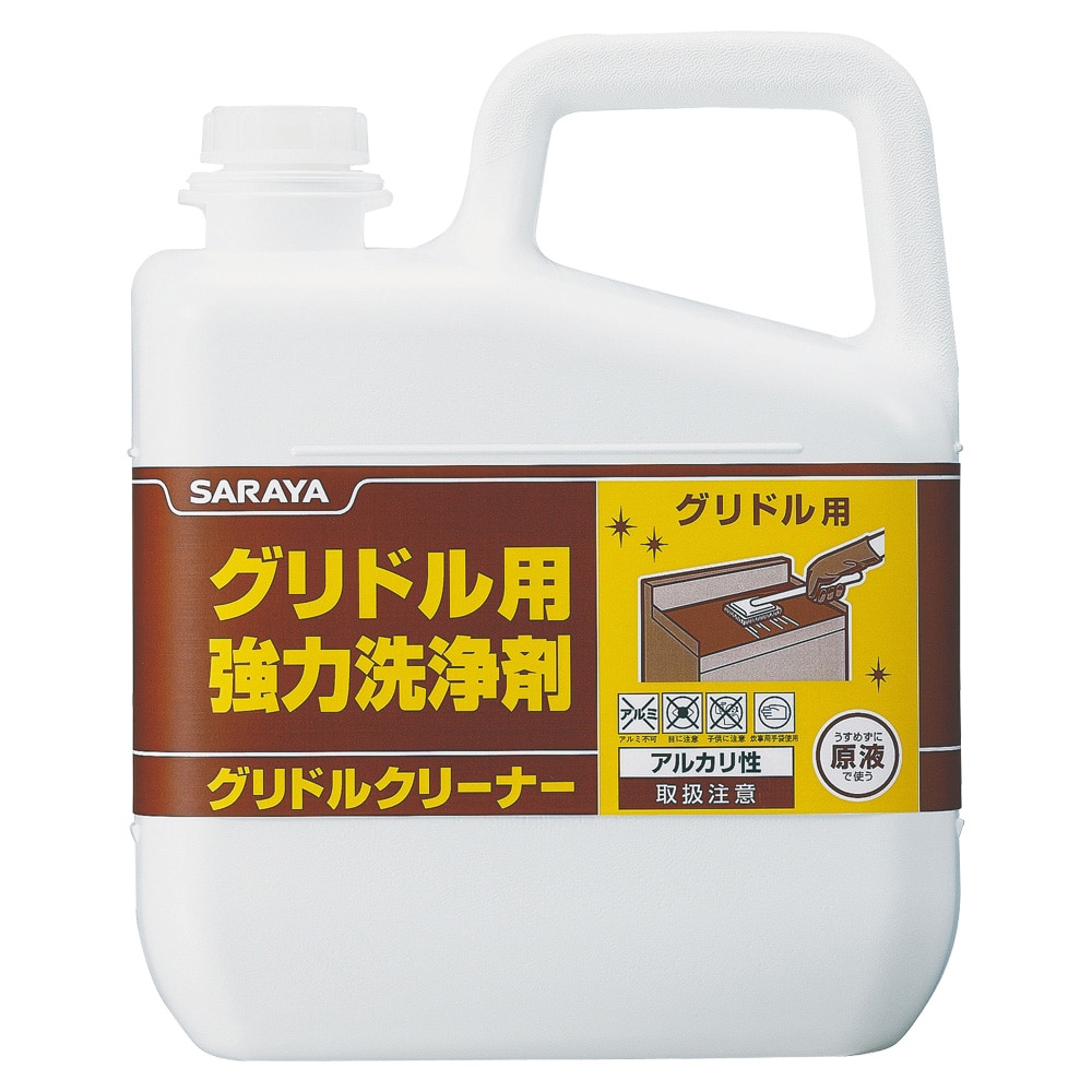 サラヤ　グリドルクリーナー 6kg（グリドル用洗浄剤） 1個（ご注文単位1個）【直送品】