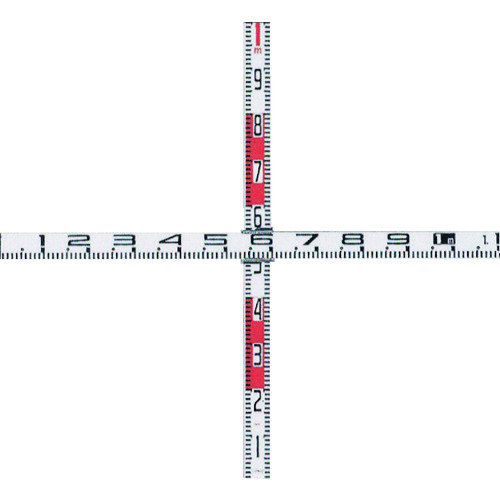 トラスコ中山 マイゾックス 検測ロッド(クロス標尺)　246-8255（ご注文単位1本）【直送品】