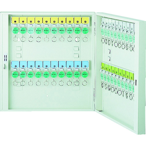 トラスコ中山 TRUSCO キーボックス 鍵付タイプ ホルダ数40個（ご注文単位1台）【直送品】
