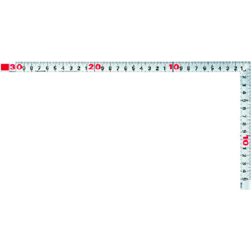トラスコ中山 タジマ 等厚曲尺 同目30cm（ご注文単位1本）【直送品】
